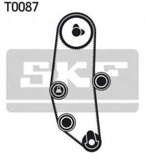 Комплект ремня ГРМ - SKF VKMA08001 (фото 1)