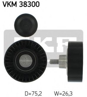 Паразитний / провідний ролик, полікліновий ремінь SKF VKM38300 (фото 1)