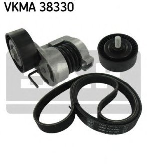 Ремень поликлиновый комплект SKF VKMA38330