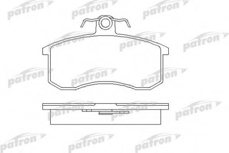 Колодки тормозные дисковые PATRON PBP527 (фото 1)