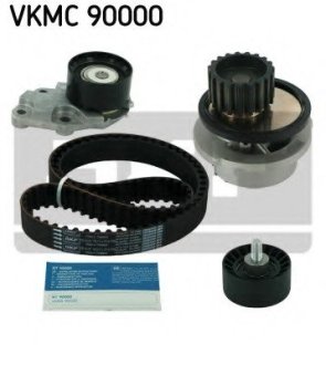 Комплект ремня грм с помпой SKF VKMC90000 (фото 1)