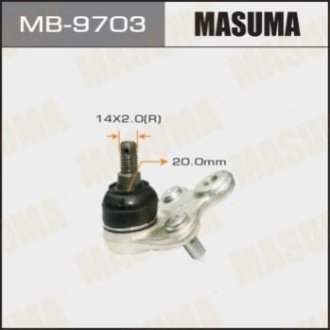 Кульова опора - Masuma MB9703