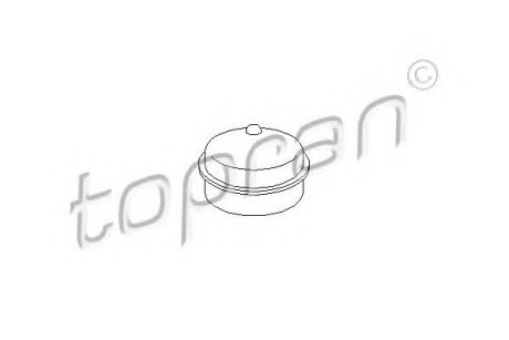 Предохранительная крышка, ступица колеса Topran (Hans Pries) 205457 (фото 1)