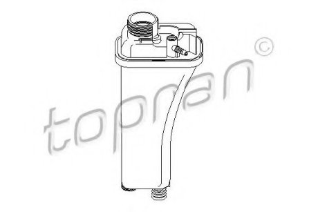 Компенсационный бак, охлаждающая жидкость Topran (Hans Pries) 500790 (фото 1)