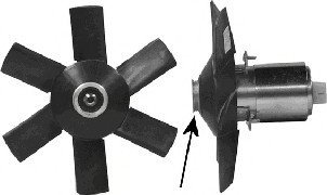 Вентилятор, охлаждение двигателя Van Wezel 0322746 (фото 1)