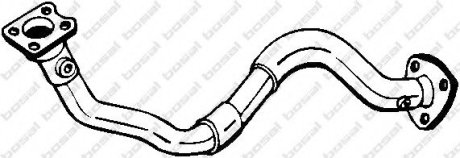 Труба глушителя - Bosal Benelux N.V. 753153 (фото 1)