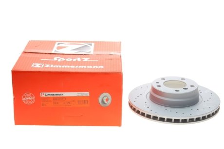 Тормозной диск - Otto Zimmermann GmbH 150127952 (фото 1)