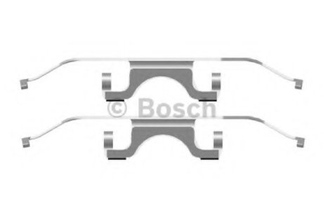 Комплектующие, колодки дискового тормоза - Bosch 1987474322 (фото 1)
