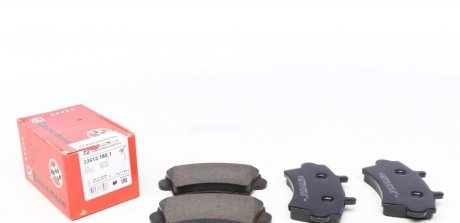 Комплект тормозных колодок, дисковый тормоз Otto Zimmermann GmbH 236131801 (фото 1)