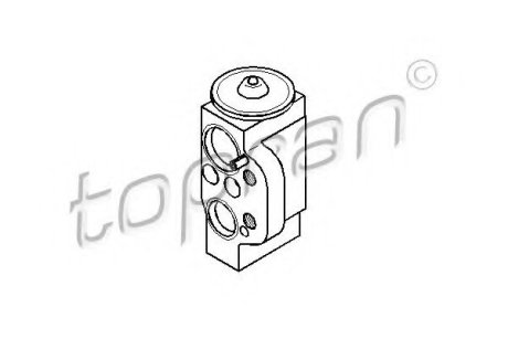 Розширювальний клапан, кондиціонер Topran (Hans Pries) 112306 (фото 1)