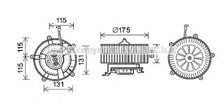 Spare part AVA Cooling Systems BW8478