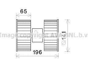 Spare part AVA Cooling Systems BW8475 (фото 1)