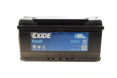 Стартерна акумуляторна батарея; Стартерна акумуляторна батарея EXIDE EB852 (фото 1)