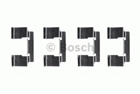 Комплектуючі, колодки дискового гальма - Bosch 1987474319