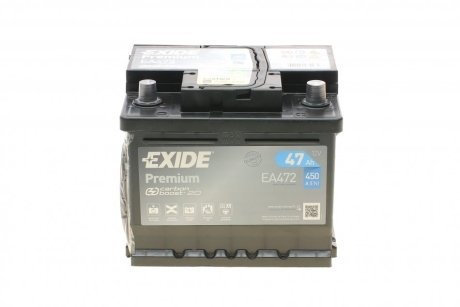 Стартерная аккумуляторная батарея; Стартерная аккумуляторная батарея EXIDE EA472