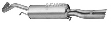 Глушник вихлопних газів кінцевий ASMET 06009 (фото 1)