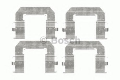 Комплектующие, колодки дискового тормоза - Bosch 1987474480 (фото 1)