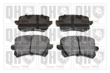 Комплект тормозных колодок, дисковый тормоз Quinton Hazell BP1645 (фото 1)