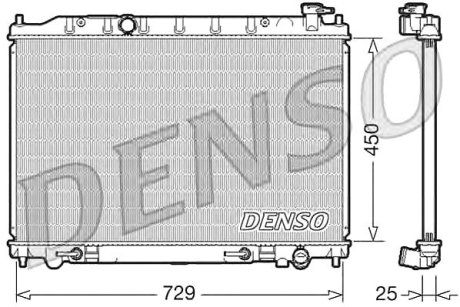 Радиатор акпп Denso DRM46029