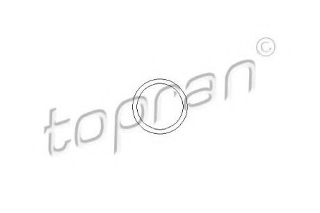 Прокладка, трубопровід системи охолодження 032121666 Topran (Hans Pries) 109639 (фото 1)