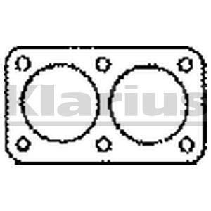 Прокладка, выпускной трубопровод KLARIUS 410228