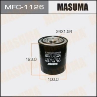 Фильтр масляный C-115 MFC-1126 - Masuma MFC1126 (фото 1)