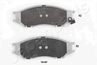 Комплект тормозных колодок, дисковый тормоз Japan Parts PA150AF (фото 1)