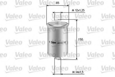 Фильтр топливный в сборе VALEO 587202 (фото 1)