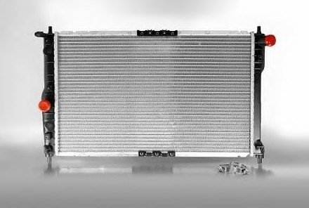 Радіатор охолодження паяний Daewoo Lanos (+ AC, MT) FENOX RC00028 (фото 1)