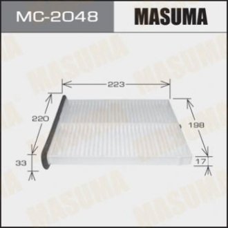 Повітряний фільтр Салонний - Masuma MC2048 (фото 1)