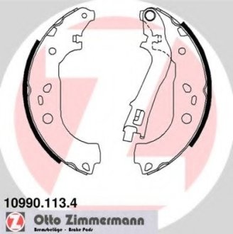 Комплект тормозных колодок Otto Zimmermann GmbH 109901134 (фото 1)