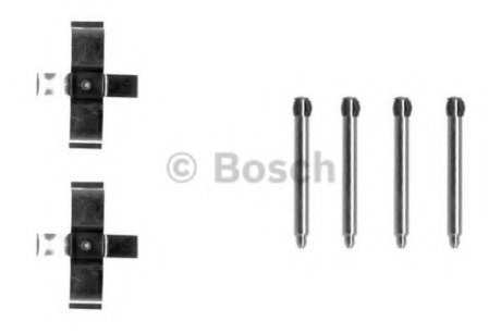 КМП тормоз.колодок MB E 200/280/320/430 4matic ''2,0-4,3''93-02 Bosch 1987474180 (фото 1)