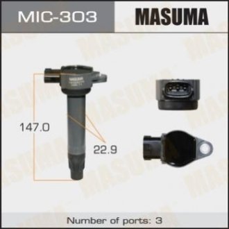 Катушка зажигания, MMC_ ASX, PAJERO - Masuma MIC303 (фото 1)