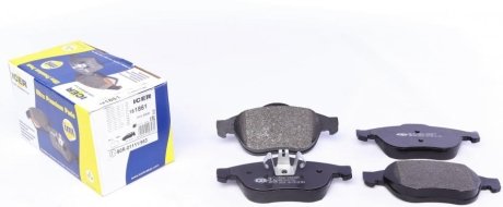 Комплект тормозных колодок, дисковый тормоз ICER 181861