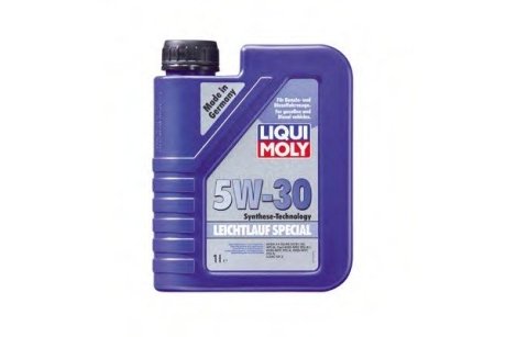 Масло моторное синтетическое luqui moly leichtlauf special 5w-30 LIQUI MOLY 1163 (фото 1)