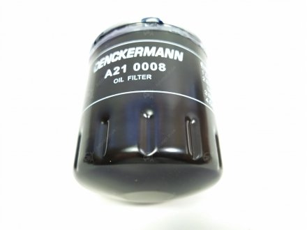 Фильтр масляный Peugeot 95- Denckermann A210008 (фото 1)