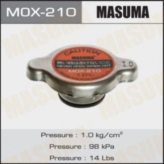 Крышка радиатора (R183) 1.0 kg_cm2 - Masuma MOX210 (фото 1)