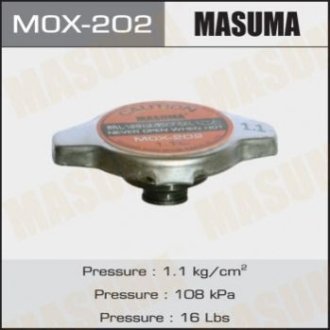 Крышка радиатора - Masuma MOX202 (фото 1)
