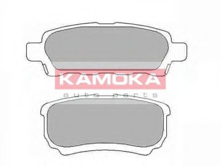 Комплект гальмівних колодок, дискове гальмо Kamoka JQ101114