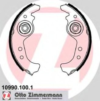 Комплект тормозных колодок Otto Zimmermann GmbH 10990.100.1 (фото 1)