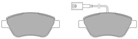 Колодки передні, 05-09 (вантажний) з датчиком Fremax FBP1218 (фото 1)