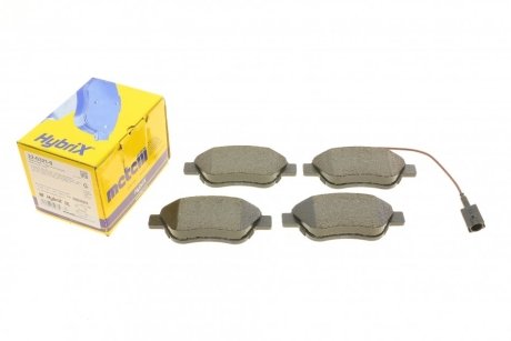 Комплект тормозных колодок, дисковый тормоз METELLI 22-0321-0 (фото 1)