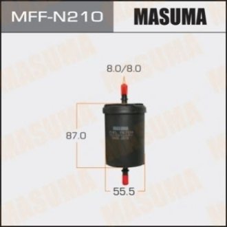 Паливний фільтр QASHQAI, PATHFINDER, NAVARA 08- - Masuma MFFN210 (фото 1)