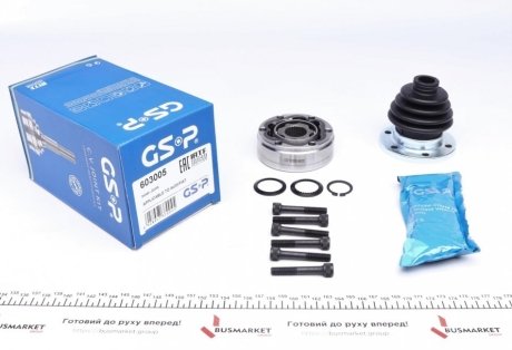 ШРУС AUDI 80/100/VW G2/G3/PASSAT 1.3-1.8 72-94 внутр. GSP 603005 (фото 1)