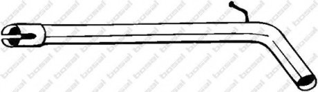 Вихлопна труба 800-205 Bosal Benelux N.V. 800205 (фото 1)
