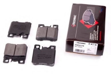 Комплект тормозных колодок, дисковый тормоз Protechnic PRP0178 (фото 1)