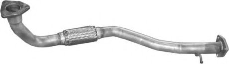 Труба приймальна глушника DAEWOO Nubira 20i 16V nierdz 97 -99 алюминизированная Polmostrow 0554 (фото 1)