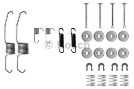 Монтажний комплект гальмівних механізмів (Sumitomo) TOYOTA CAMRY, CARINA E, CARINA II, CELICA, COROLLA, COROLLA FX, CORONA, PASEO, STARLET 1.0-2.5 02.83-01.02 Bosch 1987475106