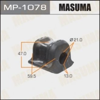 Втулка резиновая СПУ Masuma MP1078