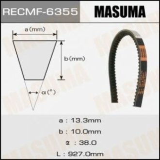 Ремінь приводу навісного обладнання Masuma 6355